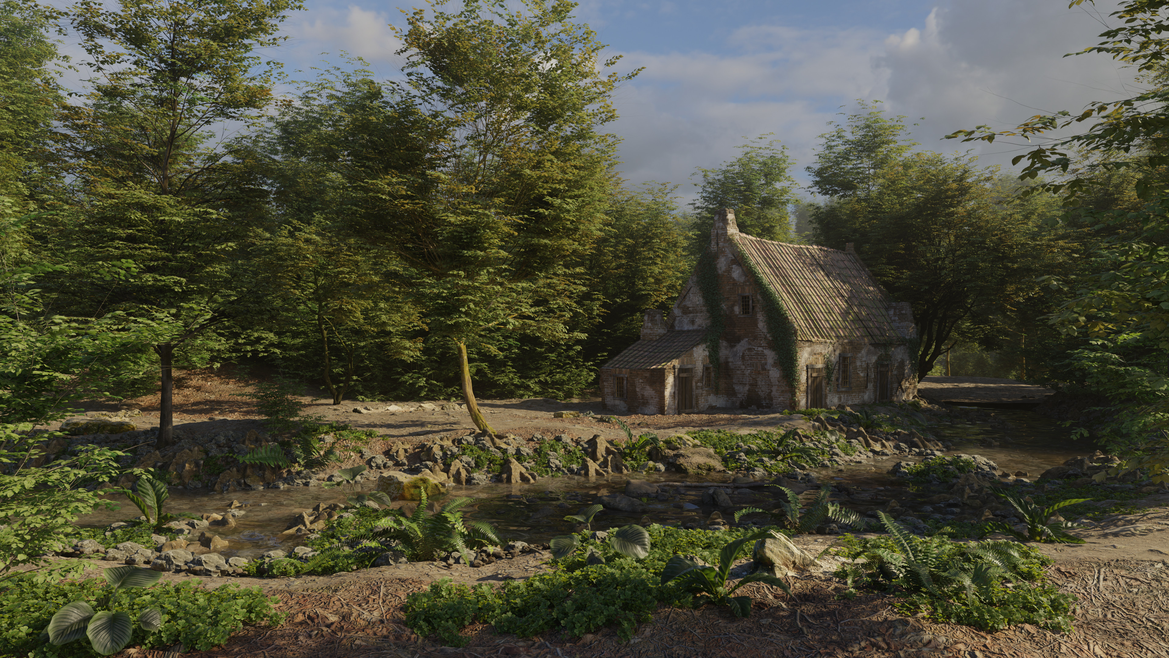 Forest House final render